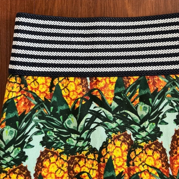RARE Anthropologie Pineapple Grove Pencil Skirt - Picture 5 of 7